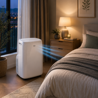 Argoclima – Climatiseur portable Thor Plus 15000 Btu – Classe A – Efficacité énergétique EER 2,6 – Débit d’air 500 m³/h – WiFi intégré